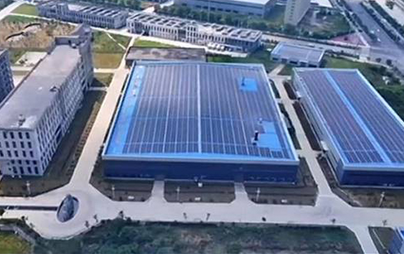 南陽市臥龍零碳園區奧凱盛2.1MW屋頂分佈式光伏項目